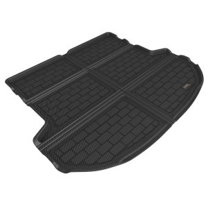 Hyundai Santa Fe Cargo Liner - 3D MAXpider - Kagu - Black - `21-`23